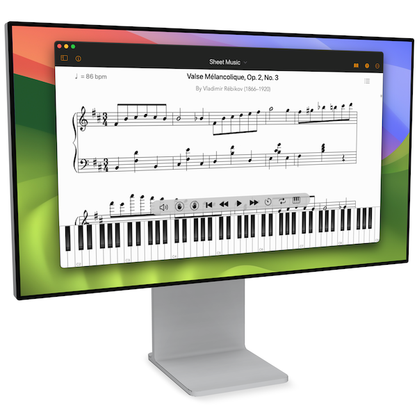 Interactive Sheet Music Workspace