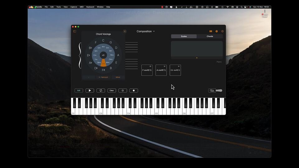 Thumbnail for the Chordio — Chord Voicings tutorial